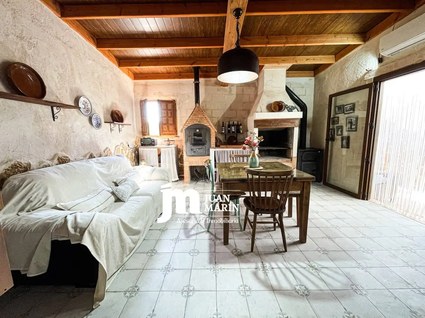 Sala de estar de Finca rústica en venta en Cieza con Aire acondicionado, Calefacción y Terraza