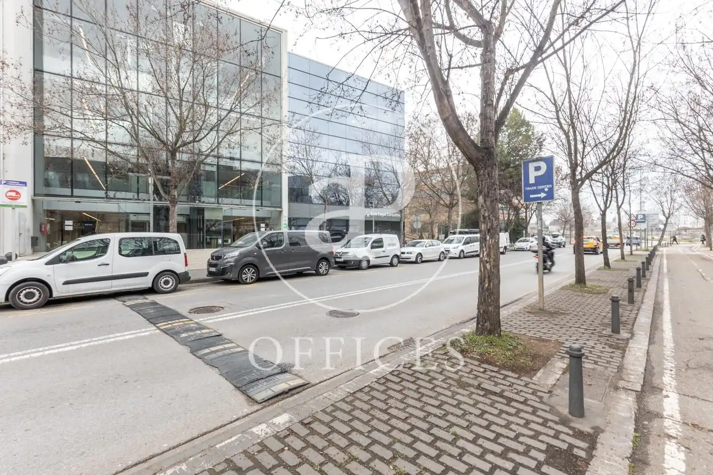 Vista exterior de Oficina en venta en Sant Cugat del Vallès con Aire acondicionado