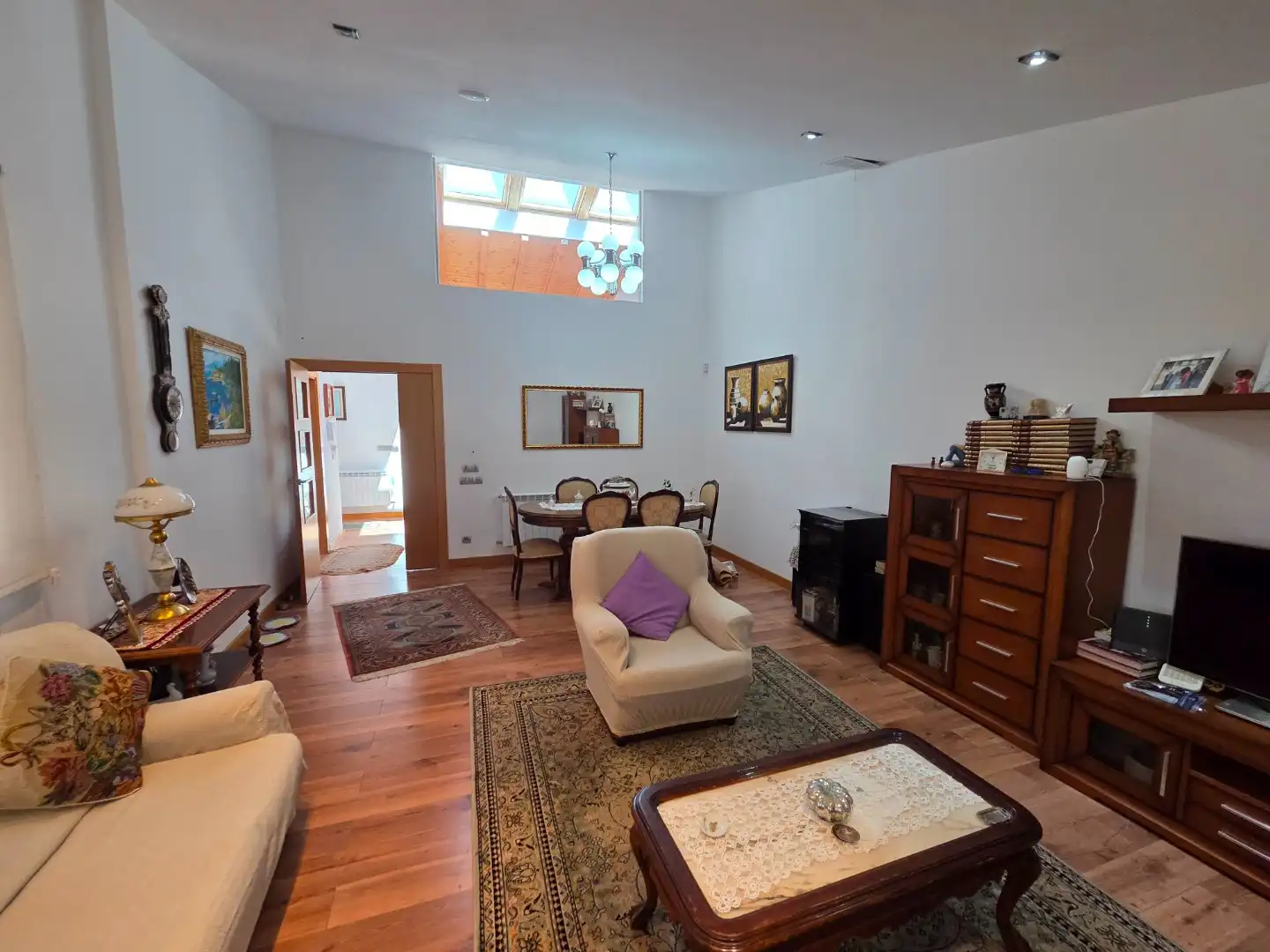 Living room of Houses for sale in Carcedo de Burgos  with Heating, Private garden and Terrace