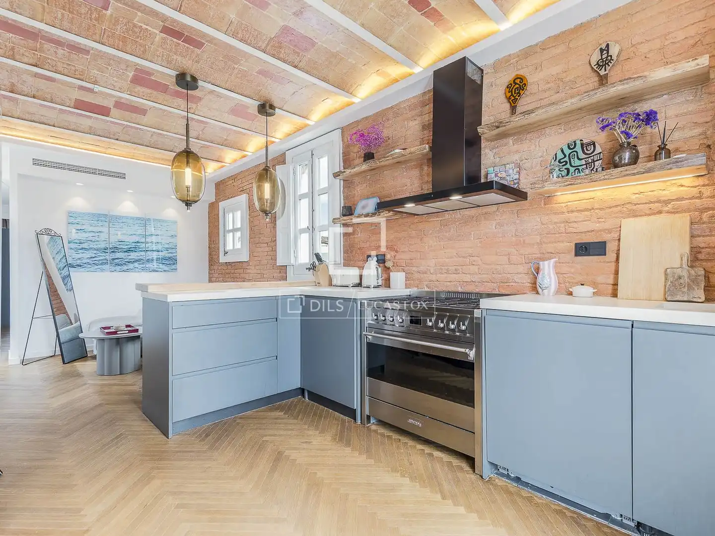Cocina de Ático en venta en Barcelona con Aire acondicionado, Terraza y Amueblado