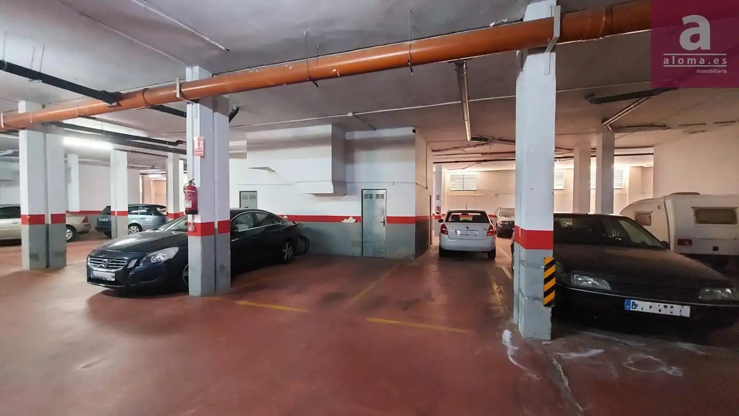 Parking of Flat for rent in Cáceres  with Heating, Terrace and Furnished