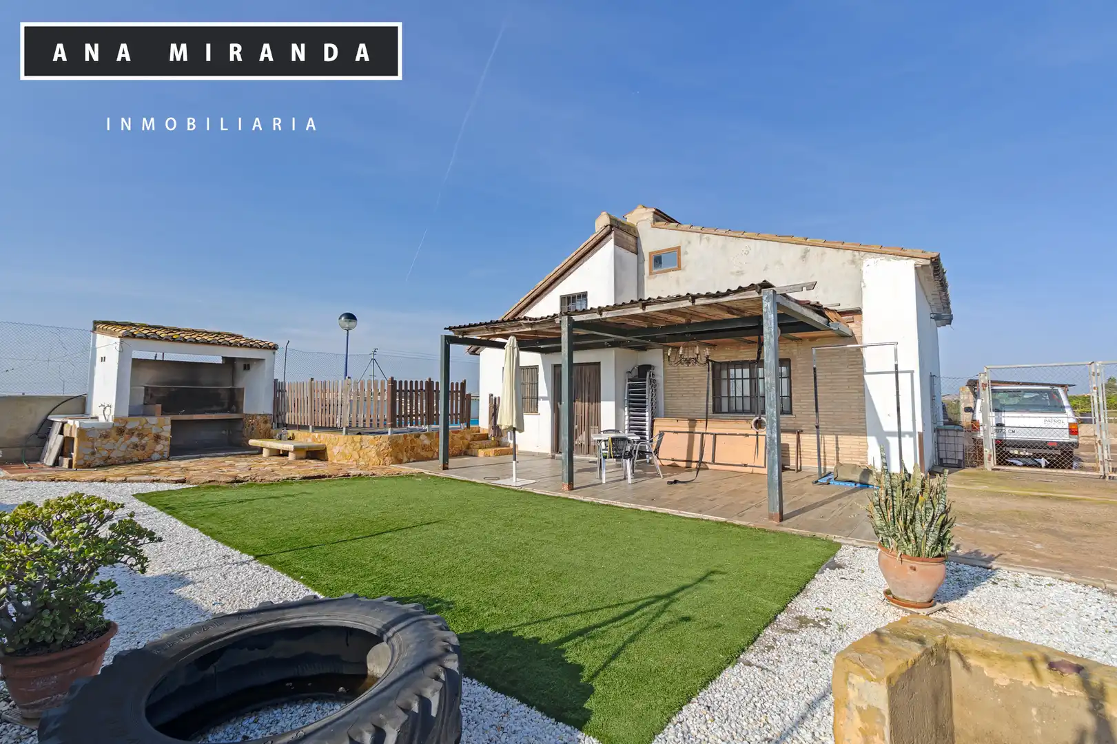 Jardín de Finca rústica en venta en Foios, Valencia