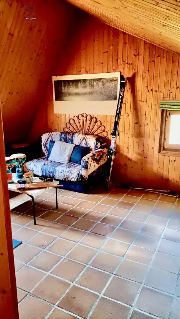 Sala d'estar de Casa o xalet en venda en Guadarrama amb Calefacció, Jardí privat i Terrassa