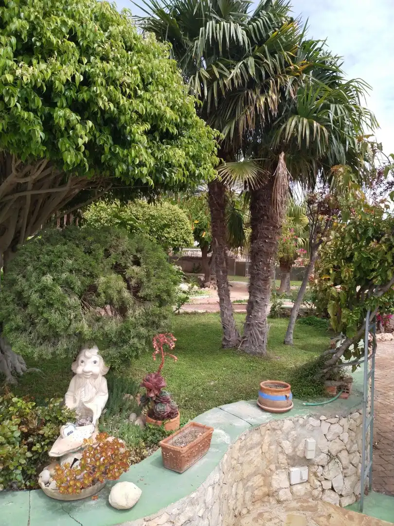 Jardí de Casa o xalet en venda en Calpe / Calp amb Aire condicionat, Jardí privat i Piscina