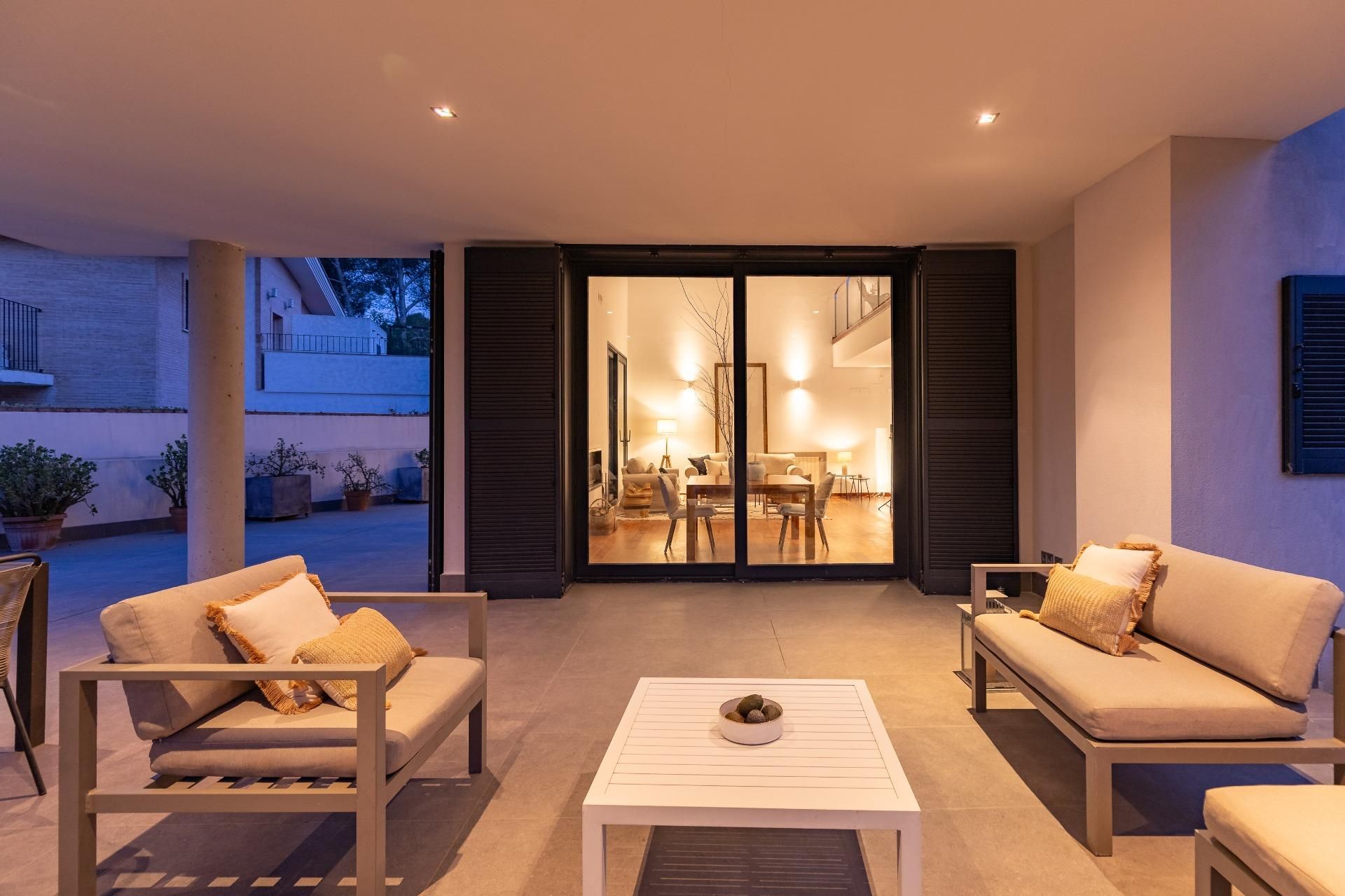 Terrace of House or chalet for sale in Náquera  with Air Conditioner, Private garden and Terrace