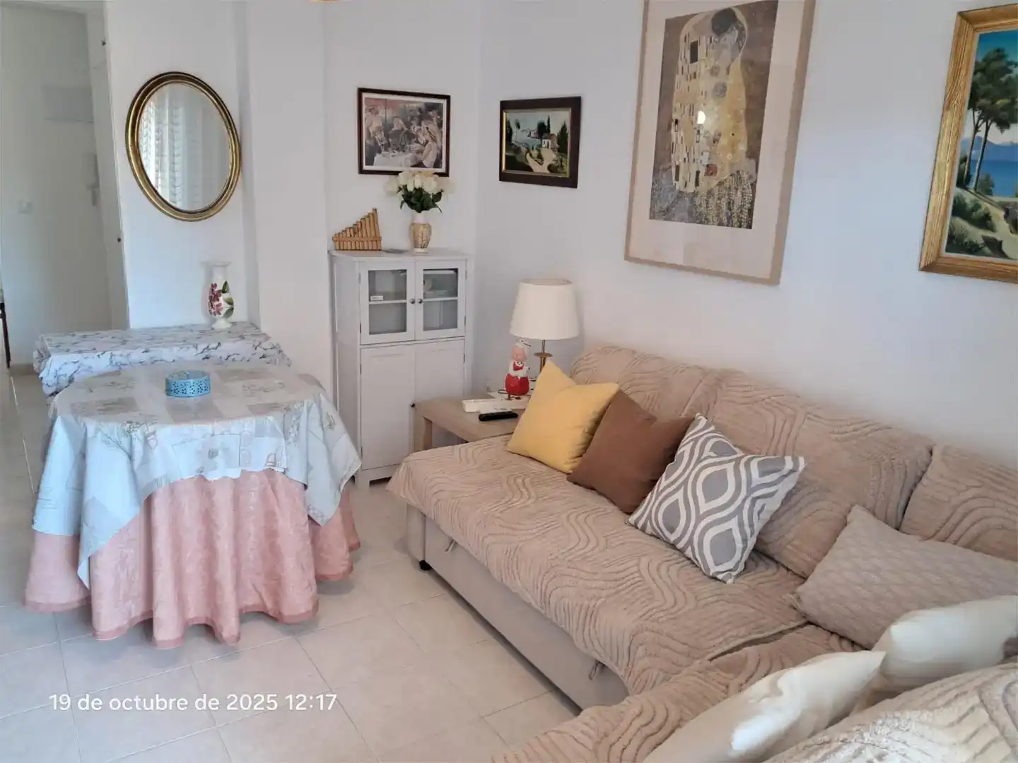 Sala d'estar de Apartament en venda en Miramar amb Aire condicionat, Piscina i Balcó