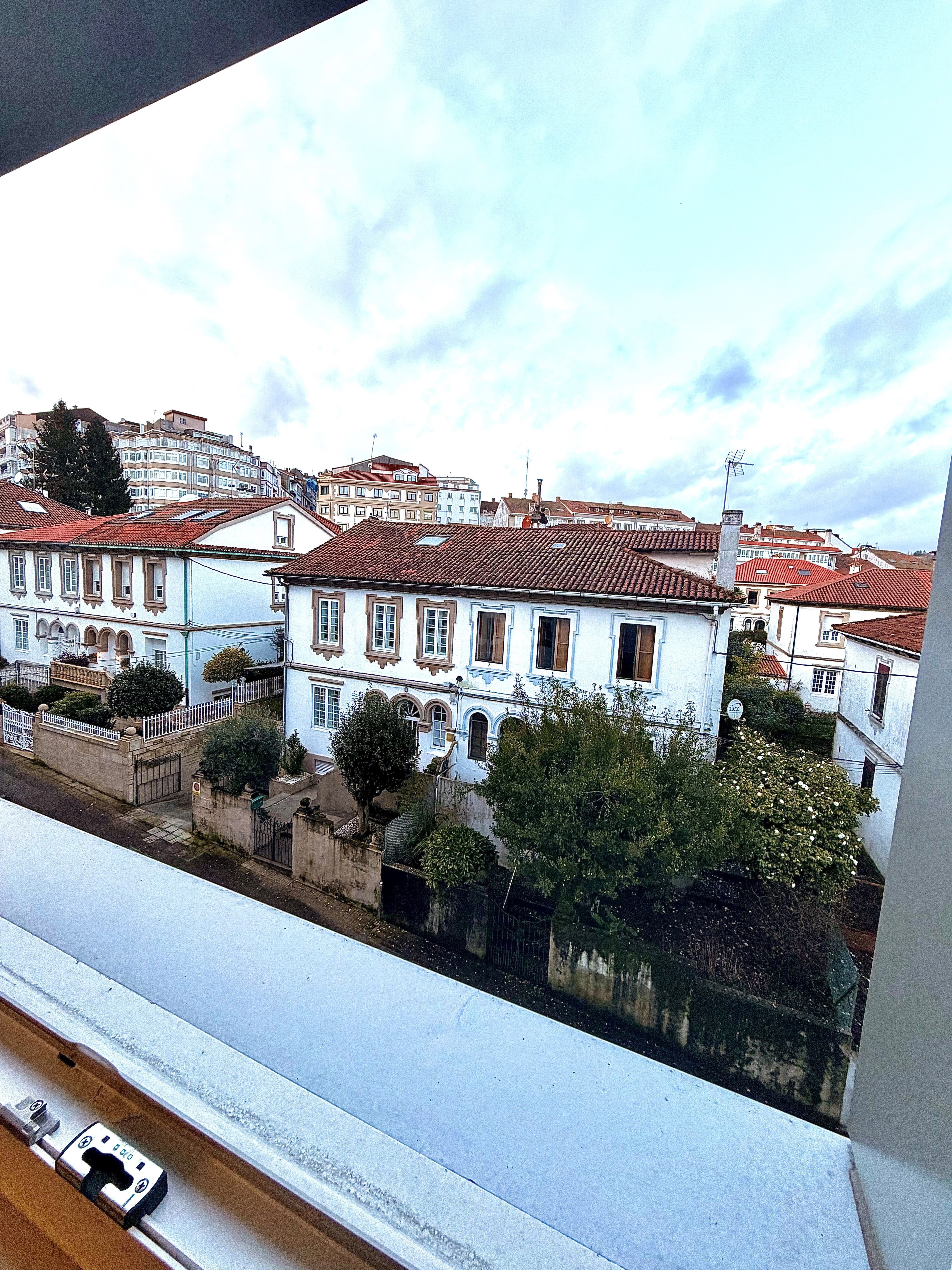 Exterior view of Flat for sale in Santiago de Compostela 