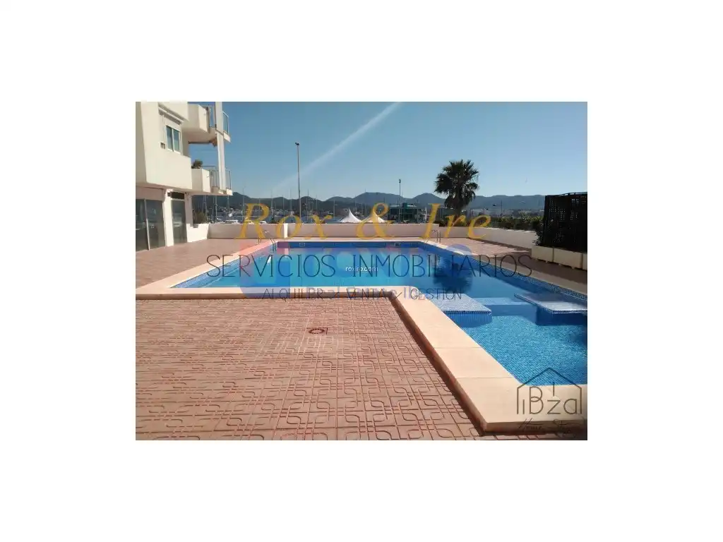 Piscina de Estudio de alquiler en Sant Antoni de Portmany con Aire acondicionado, Terraza y Horno