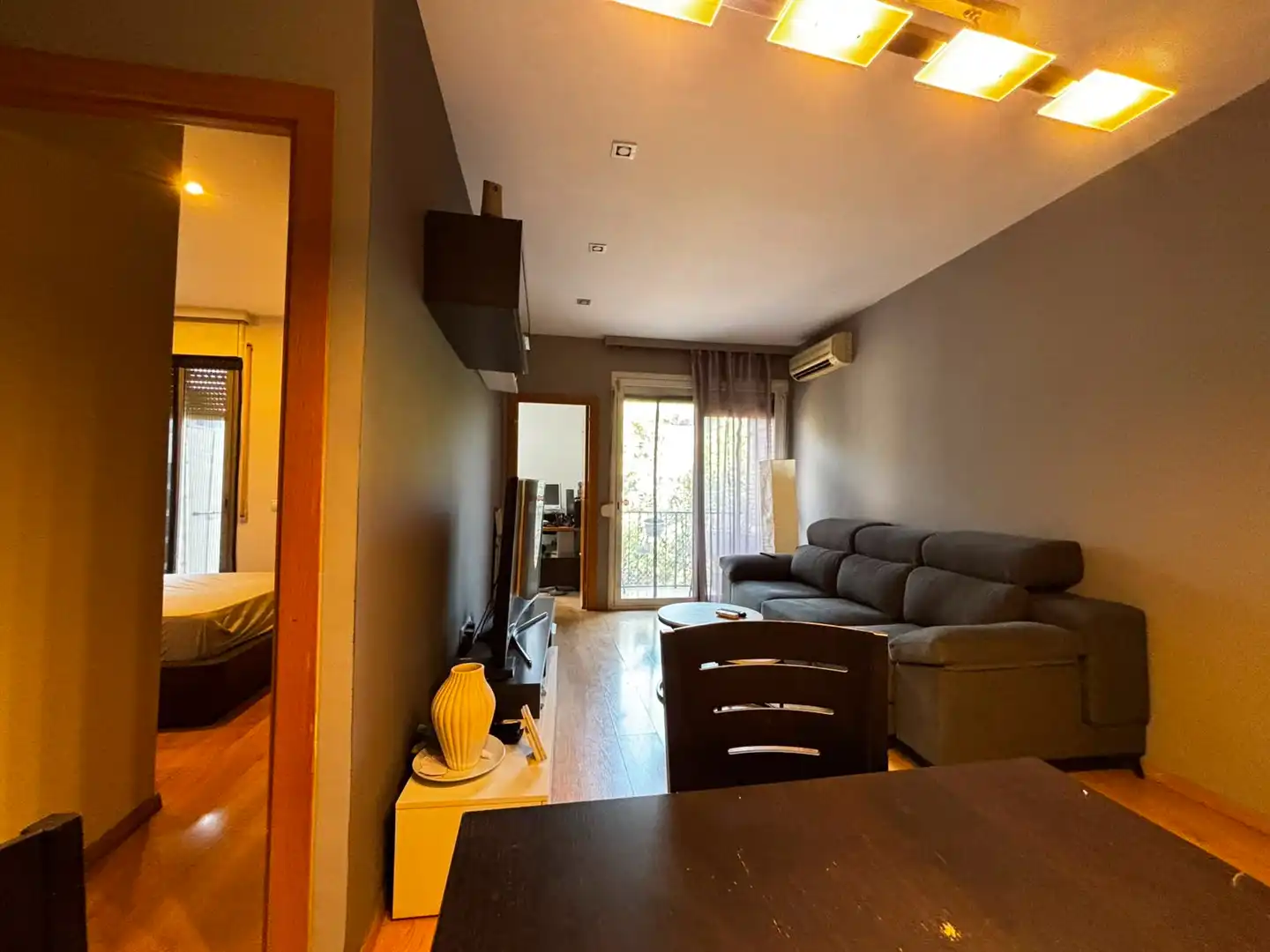 Sala d'estar de Pis en venda en Montcada i Reixac amb Aire condicionat, Calefacció i Parquet