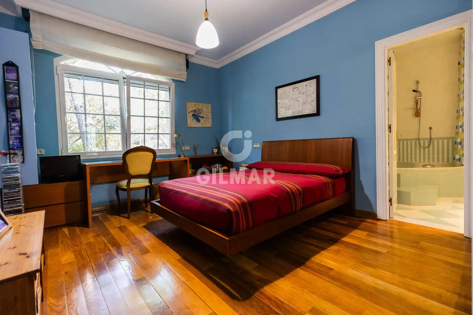 Bedroom of Houses for sale in Collado Villalba  with Heating, Private garden and Swimming Pool