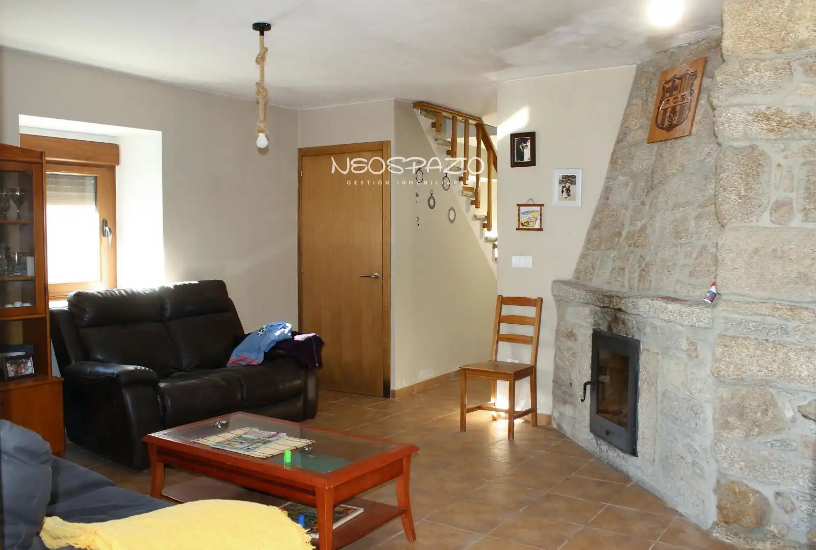 Living room of Detached homes for sale in Friol  with Furnished