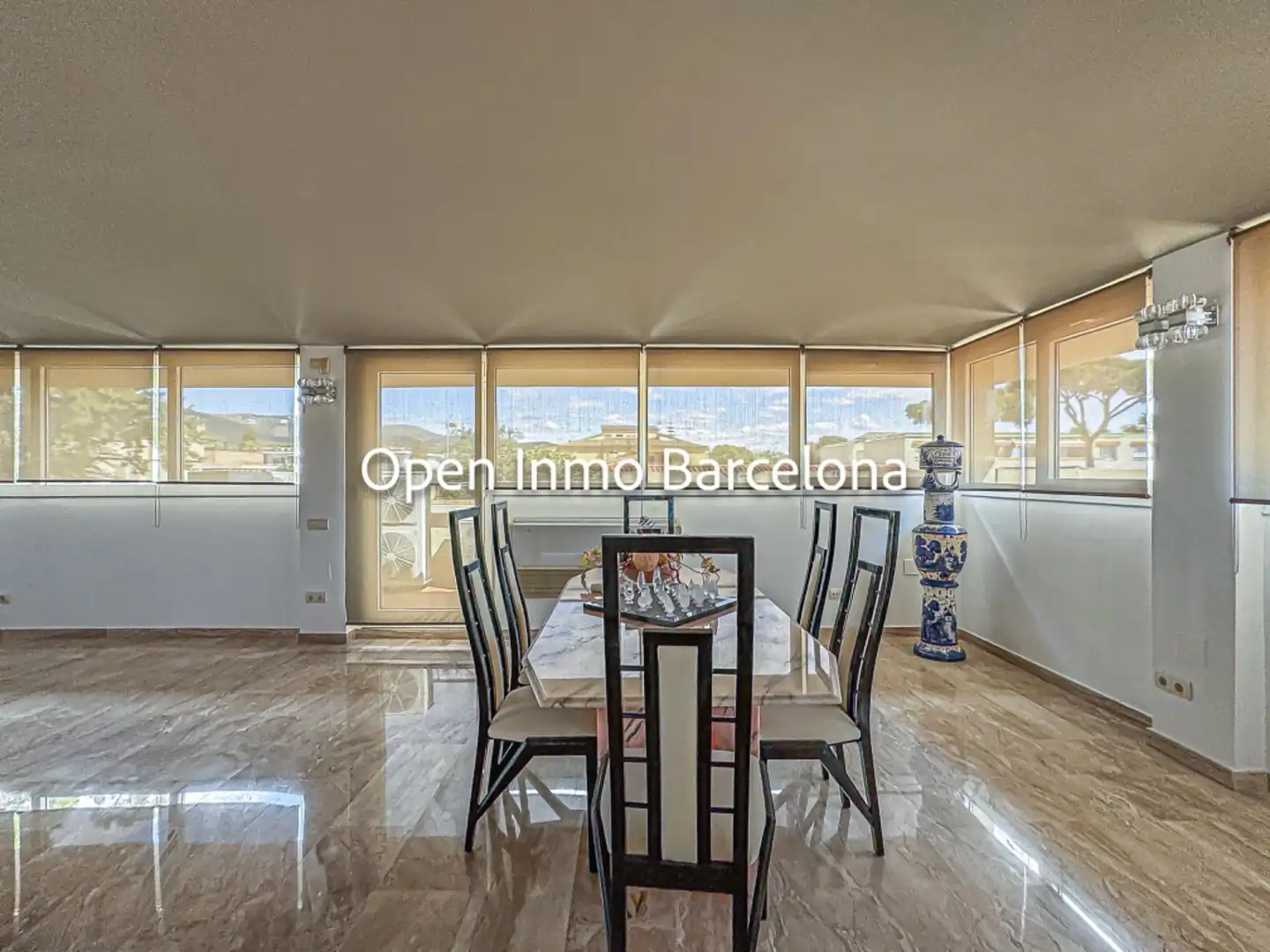 Dining room of Houses for sale in Castelldefels  with Air Conditioner, Heating and Private garden