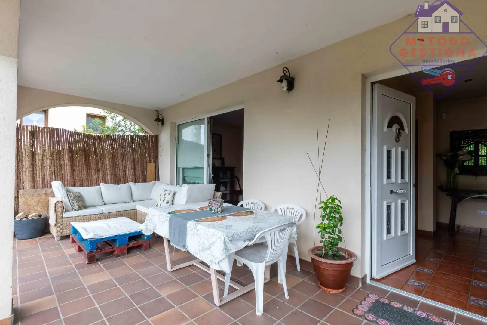 Terraza de Casa o chalet en venta en Santander con Calefacción, Jardín privado y Parquet
