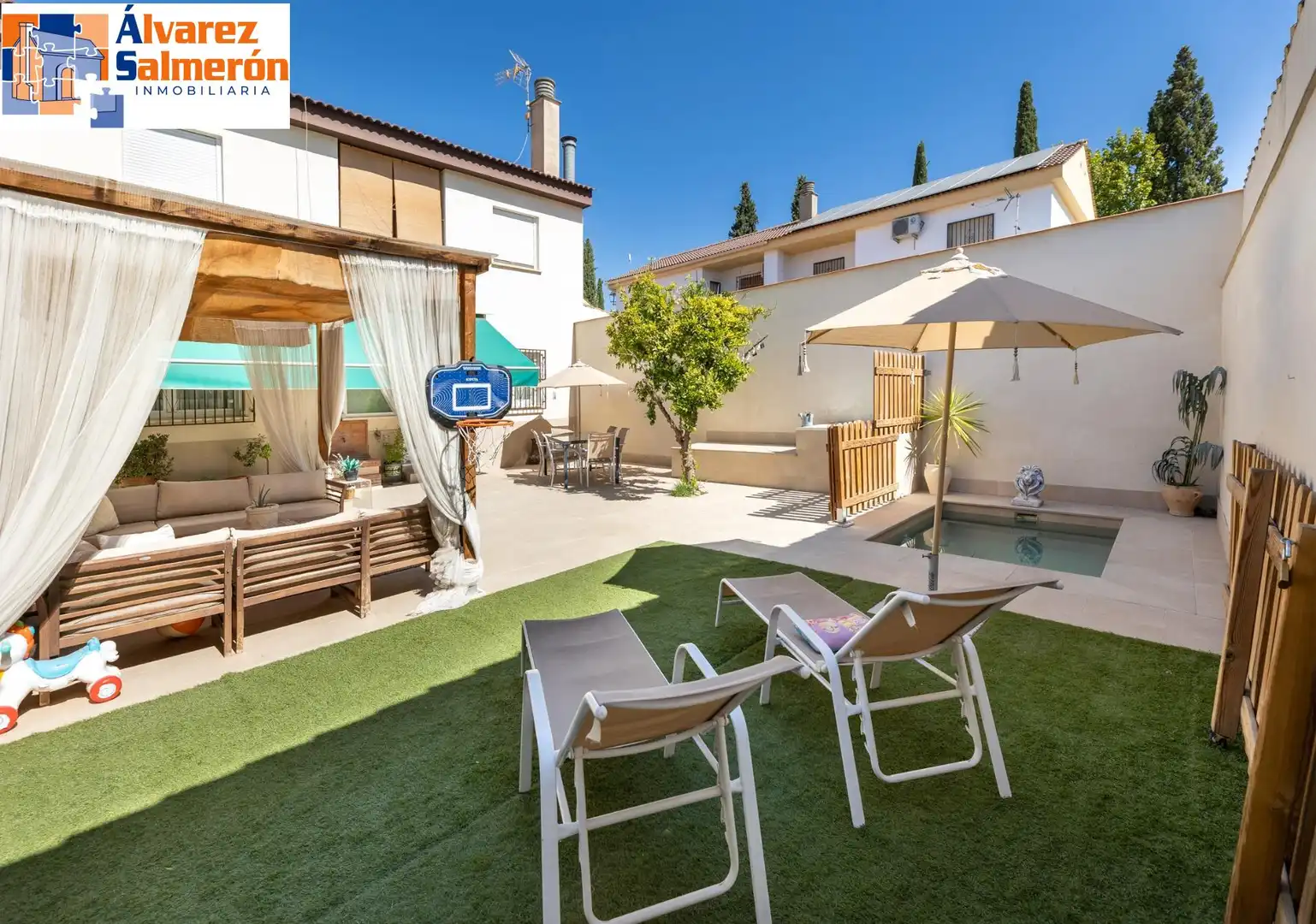 Terraza de Casa o chalet en venta en Albolote con Terraza, Trastero y Jacuzzi
