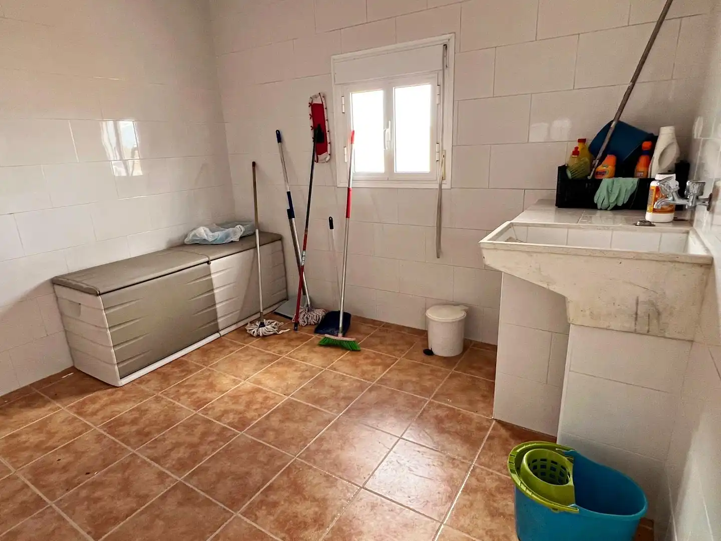 Baño de Casa o chalet en venta en Escacena del Campo con Aire acondicionado, Terraza y Trastero