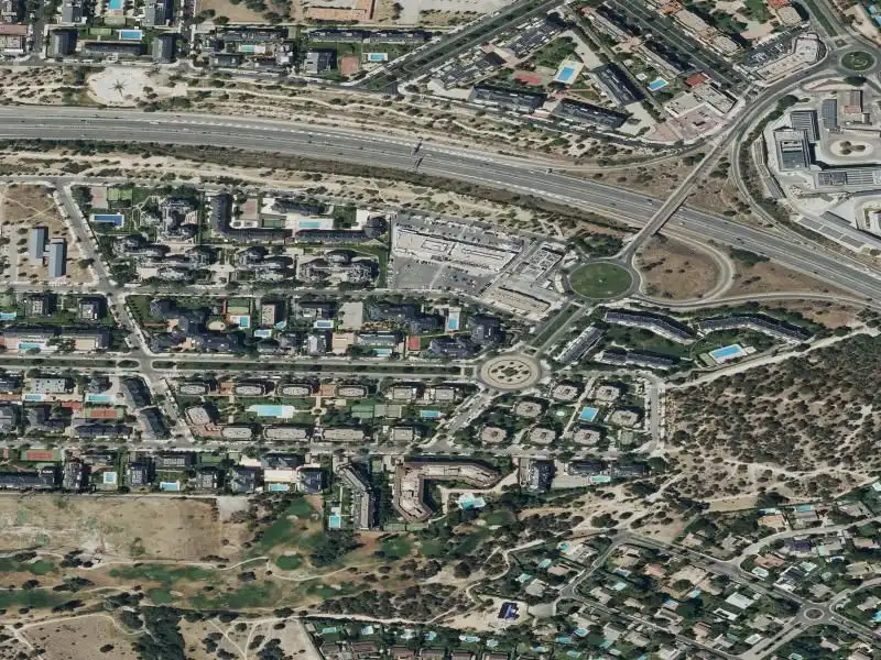 Vista exterior de Piso en venta en Majadahonda