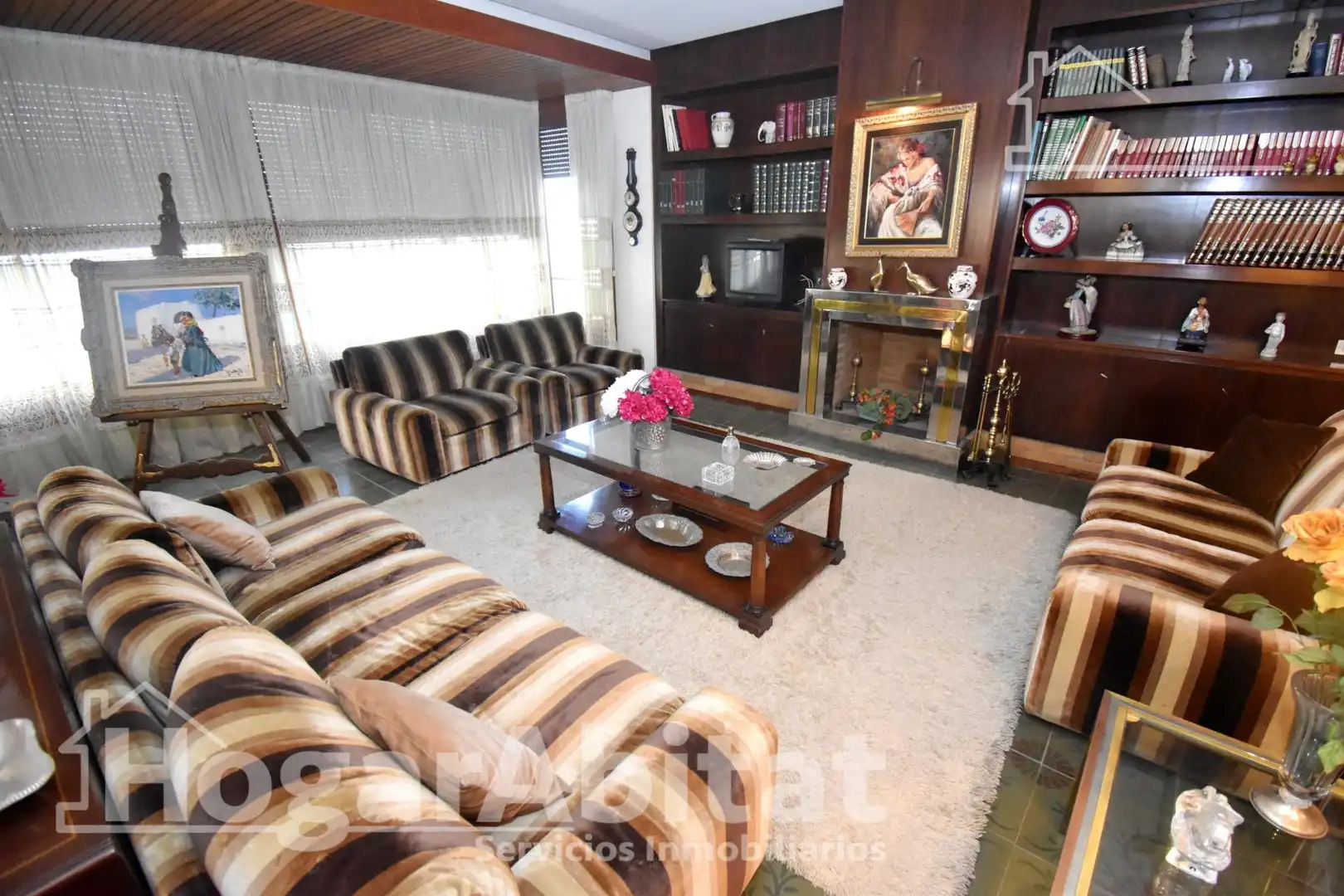 Sala d'estar de Pis en venda en Vila-real amb Terrassa i Balcó