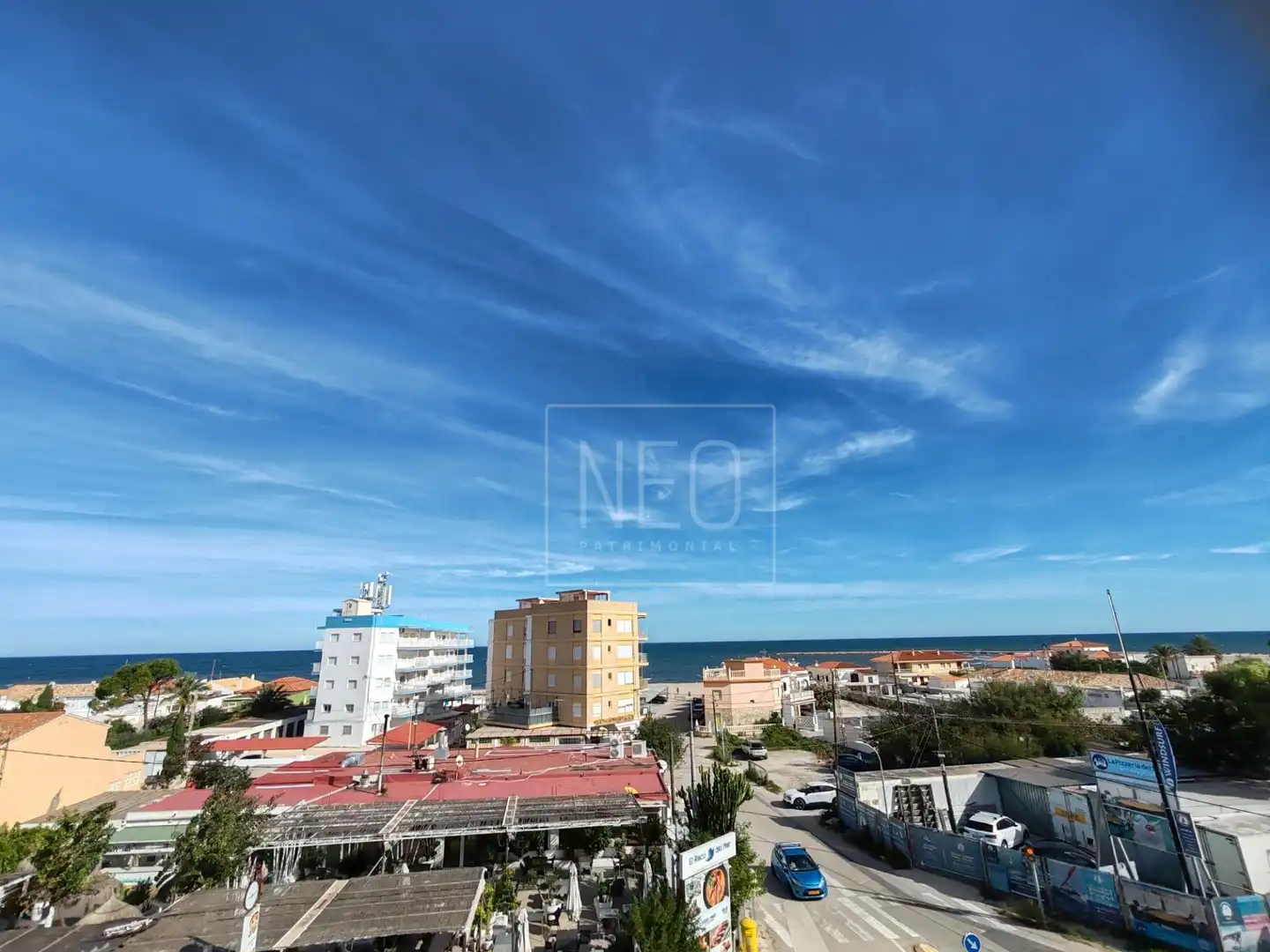 Exterior view of Flat for sale in Dénia  with Air Conditioner, Private garden and Terrace