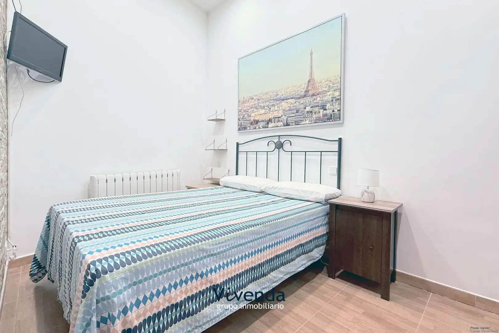 Bedroom of Flat for sale in Madrid  with Air Conditioner and Heating