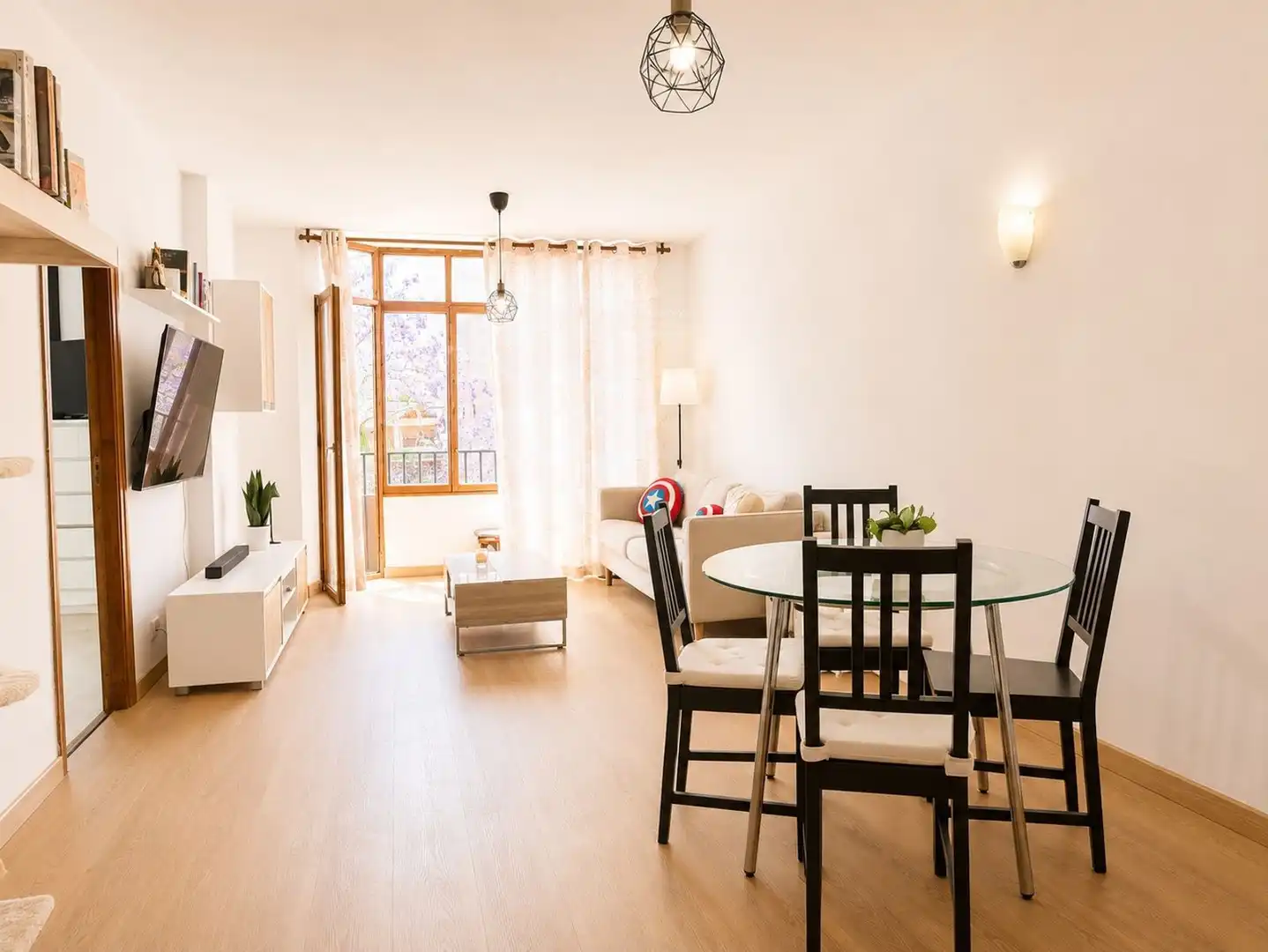 Sala d'estar de Pis en venda en  Palma de Mallorca amb Terrassa