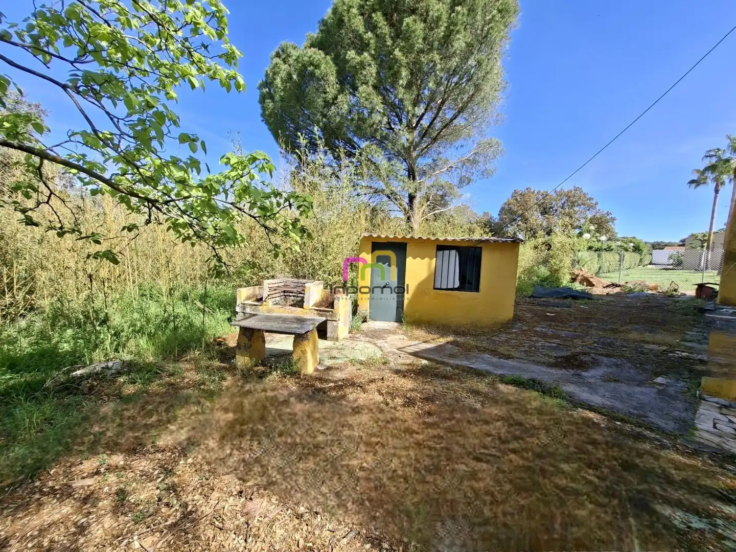 Garten von Country house zum Verkauf in Badajoz mit Terrasse, Abstellraum und Schwimmbad