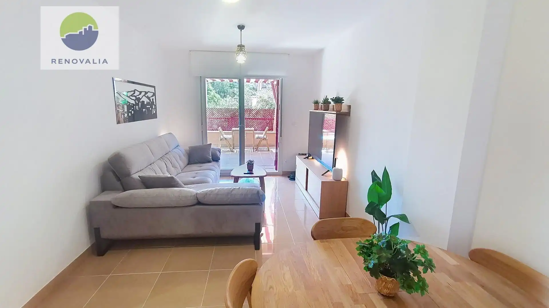 Wohnzimmer von Wohnung zum Verkauf in Granada mit Klimaanlage, Heizung und Terrasse