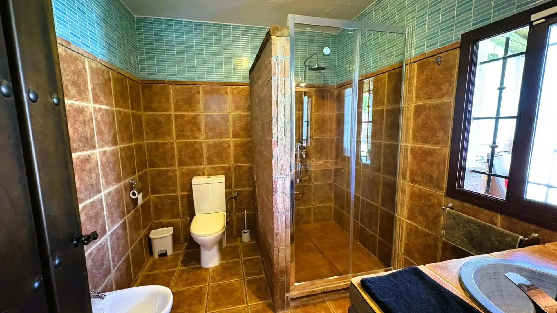 Bany de Casa o xalet en venda en Arcos de la Frontera amb Jardí privat i Piscina