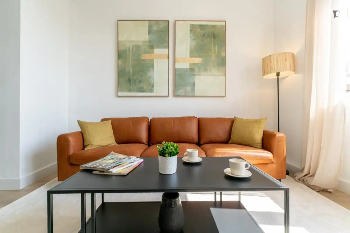 Sala de estar de Apartamento de alquiler en Tetuán