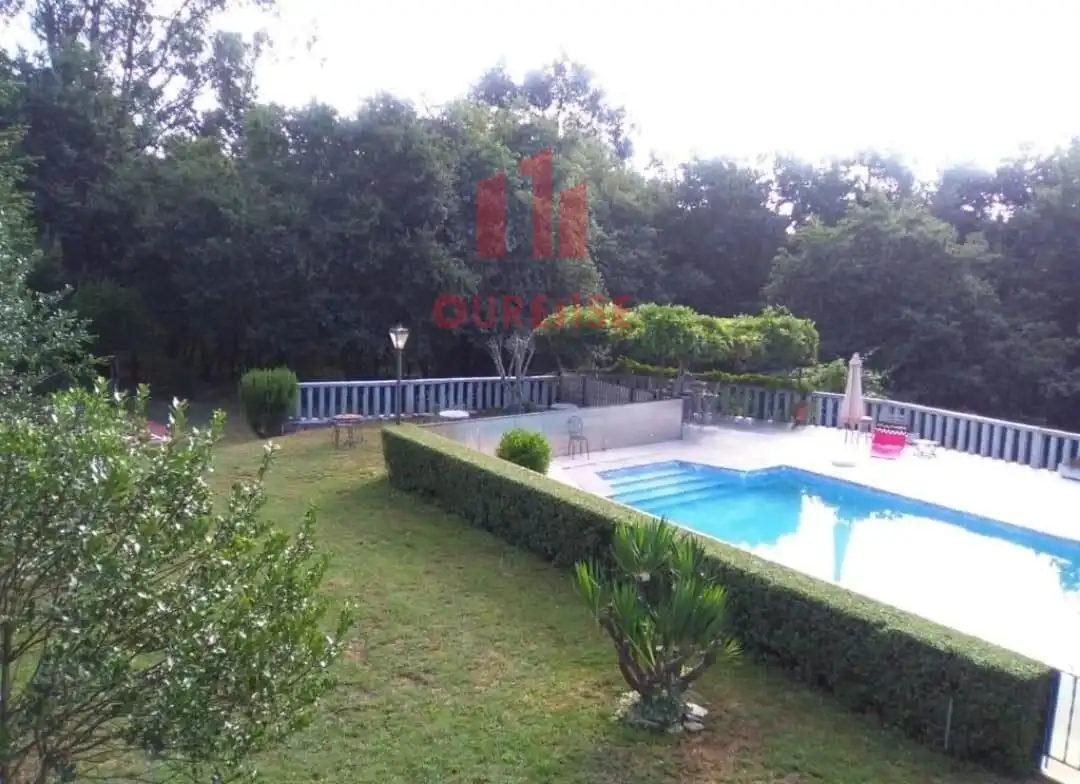 Jardí de Finca rústica en venda en San Amaro amb Aire condicionat, Calefacció i Jardí privat