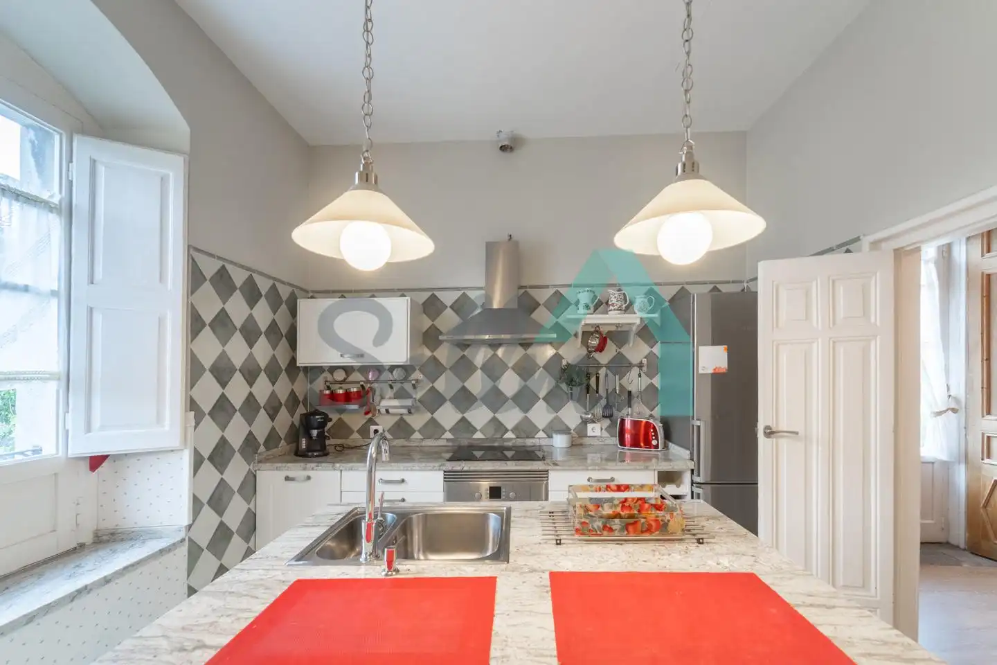 Cocina de Casa o chalet en venta en Ribera de Arriba con Jardín privado, Terraza y Balcón