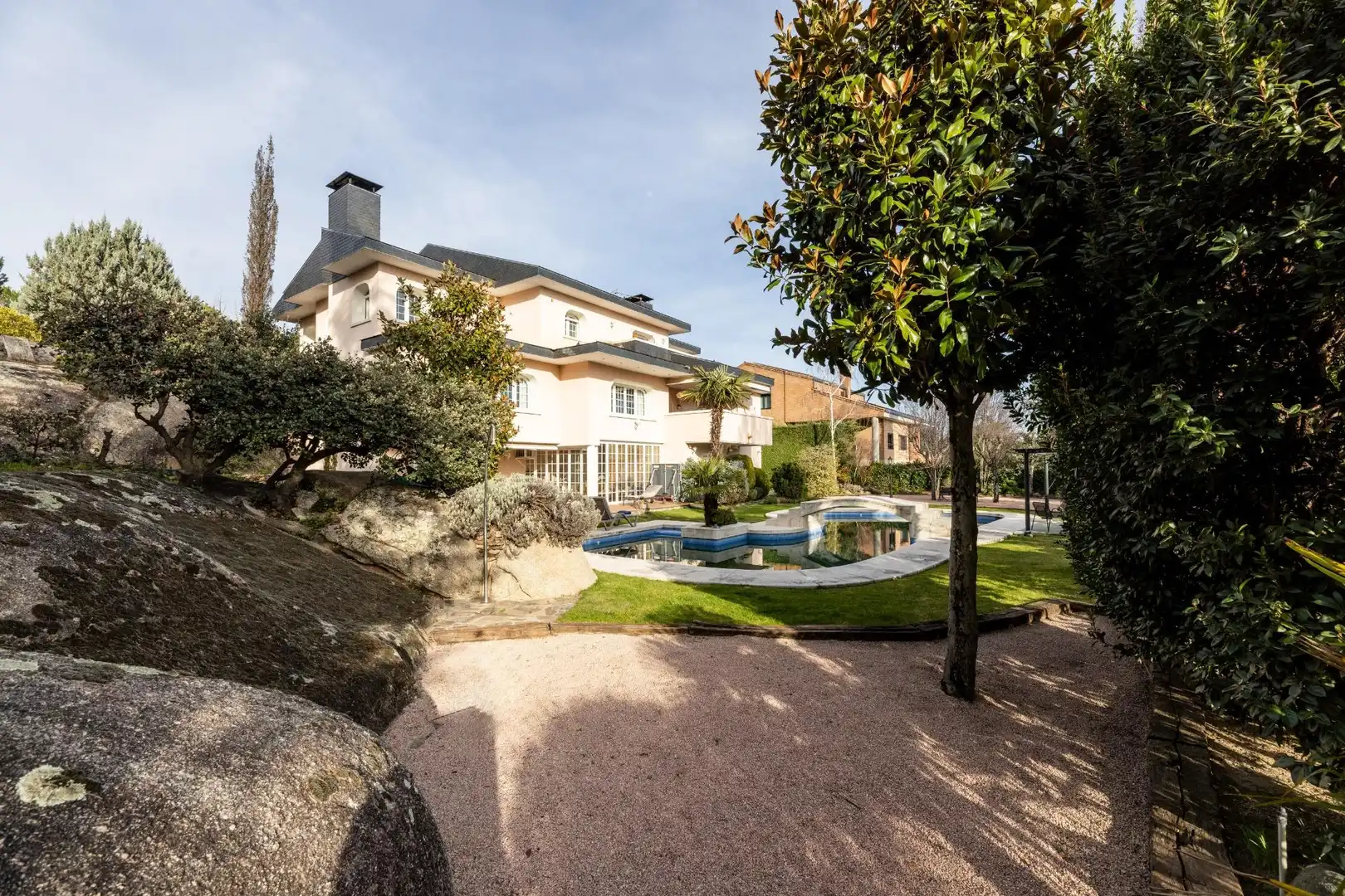 Jardín de Casa o chalet en venta en Torrelodones con Calefacción, Jardín privado y Terraza