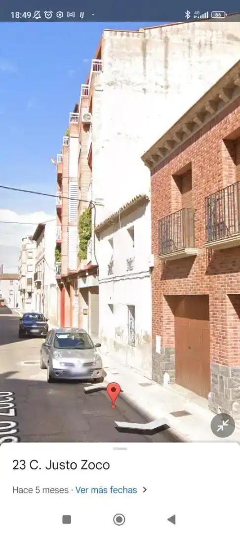 Vista exterior de Casa adosada en venda en Ejea de los Caballeros