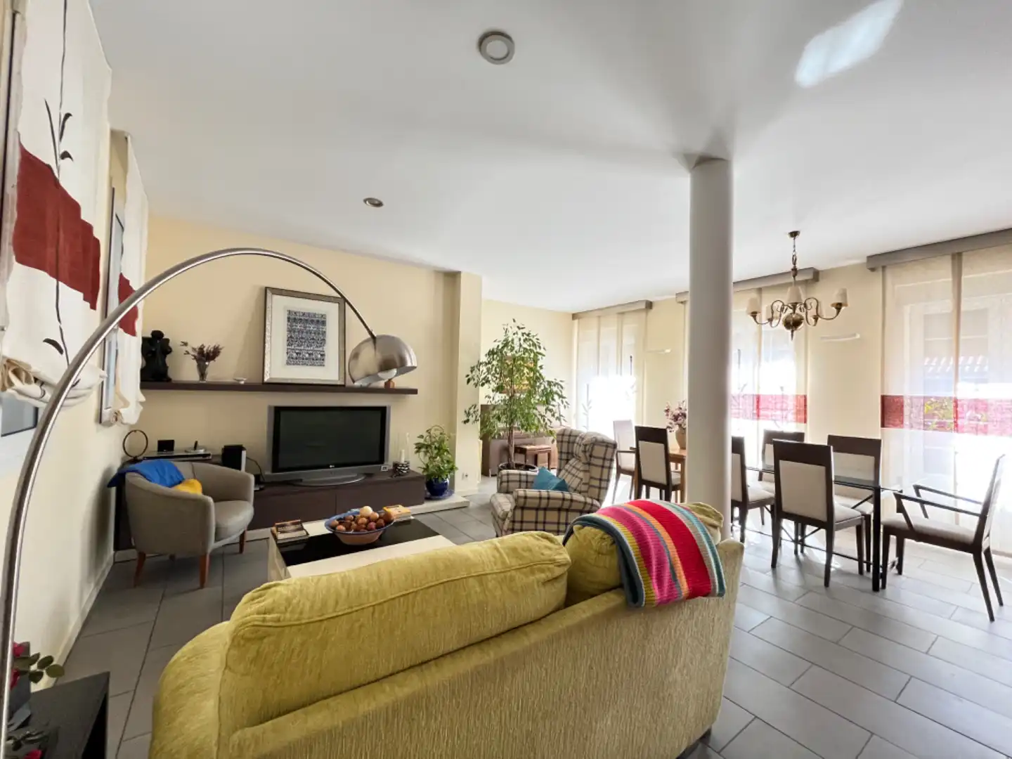 Wohnzimmer von Wohnung zum Verkauf in Madrid mit Terrasse, Möbliert und Ofen