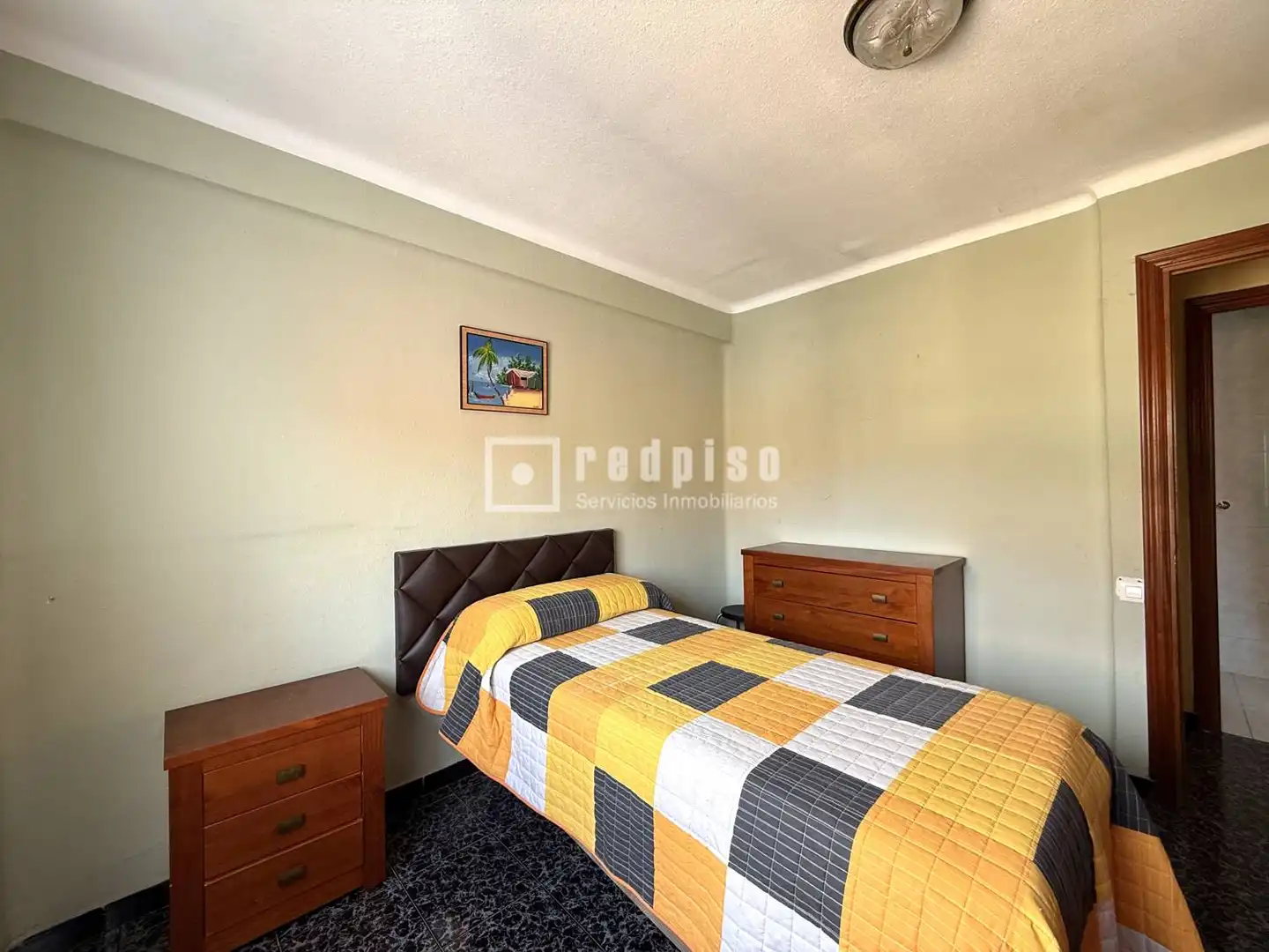 Bedroom of Flat for sale in Málaga  with Air Conditioner, Terrace and Alarm