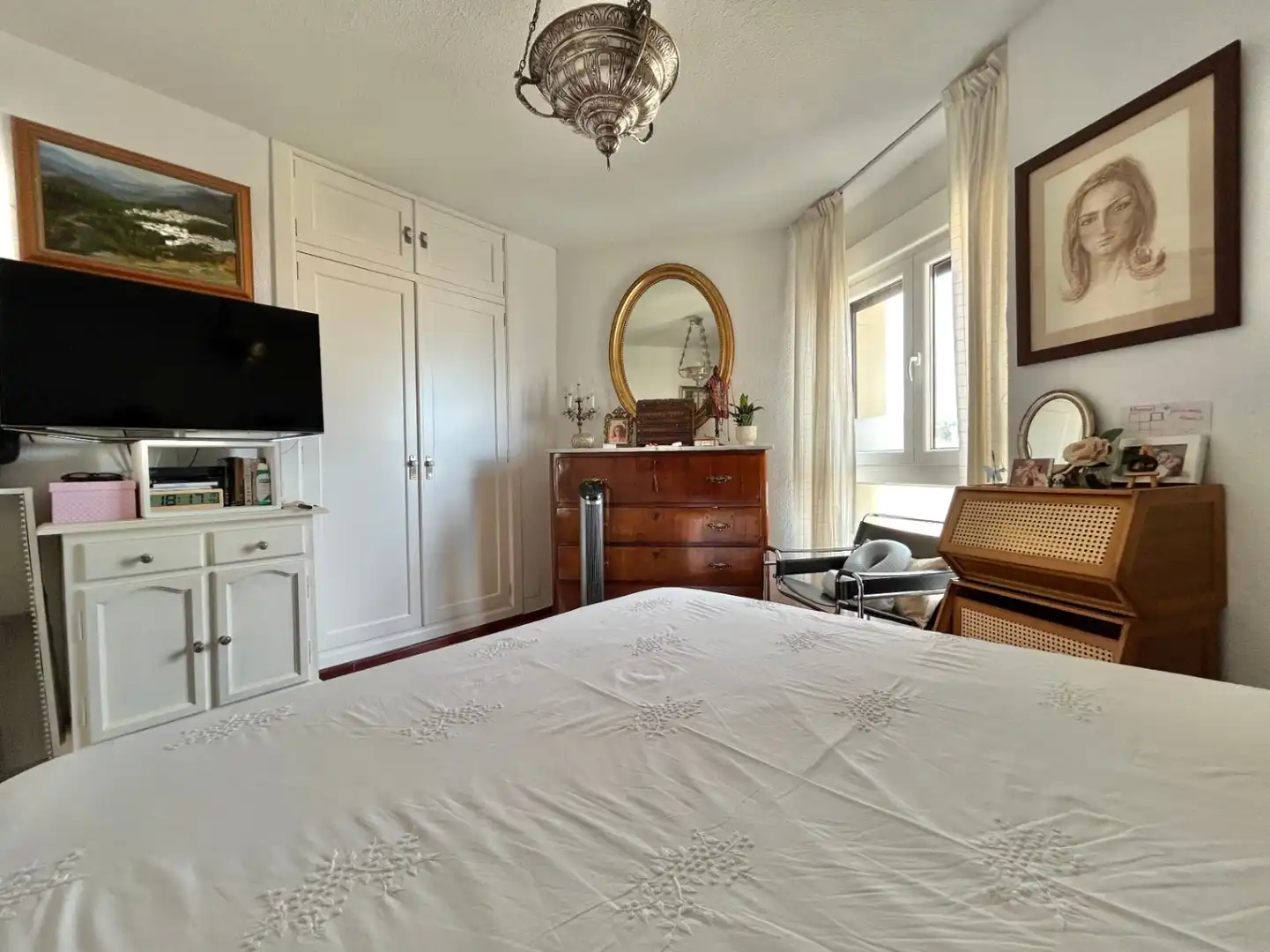 Dormitori de Apartament en venda en Málaga amb Aire condicionat, Terrassa i Balcó