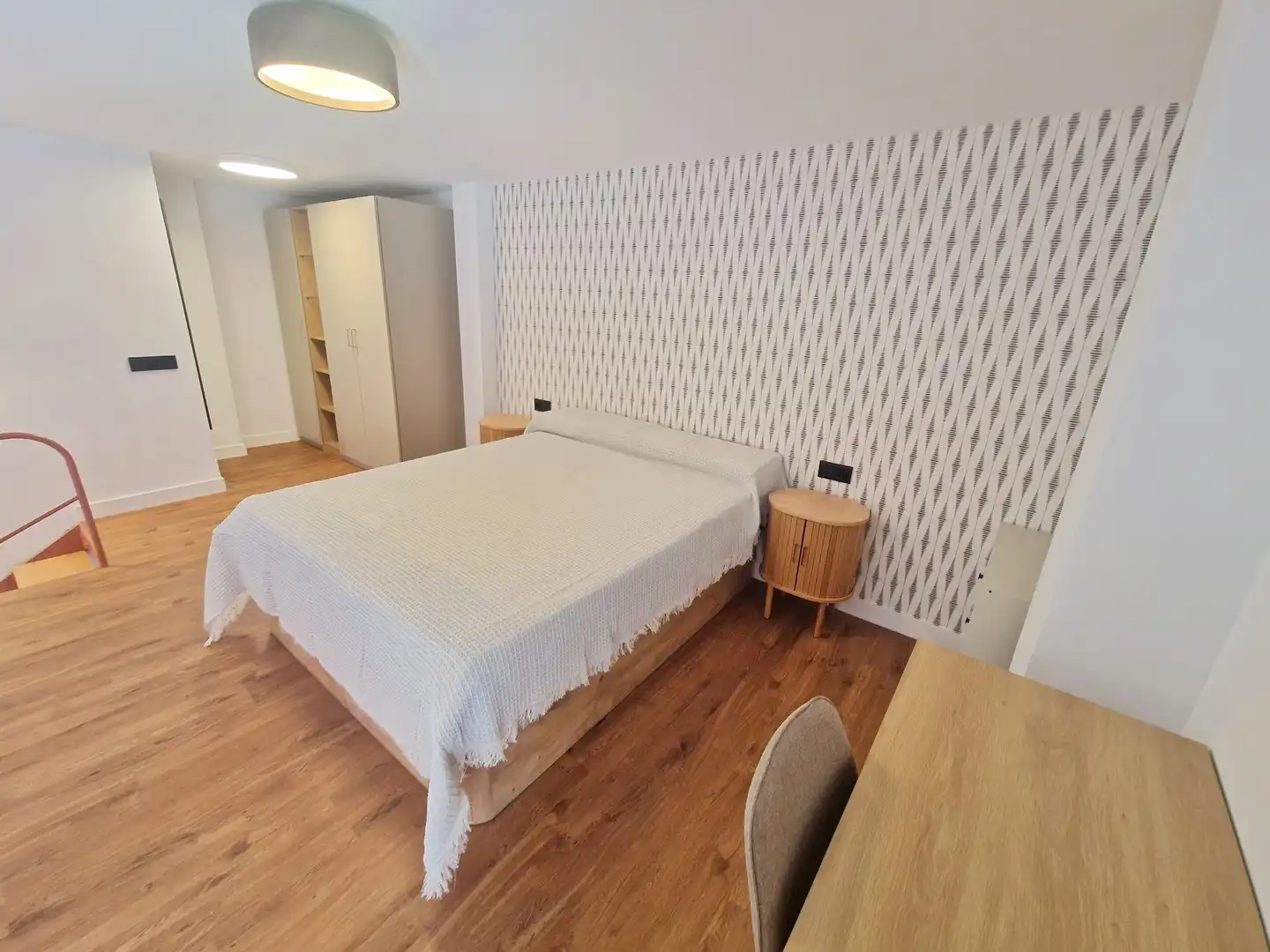 Bedroom of Apartments for rent in Málaga  with Air Conditioner and Heating