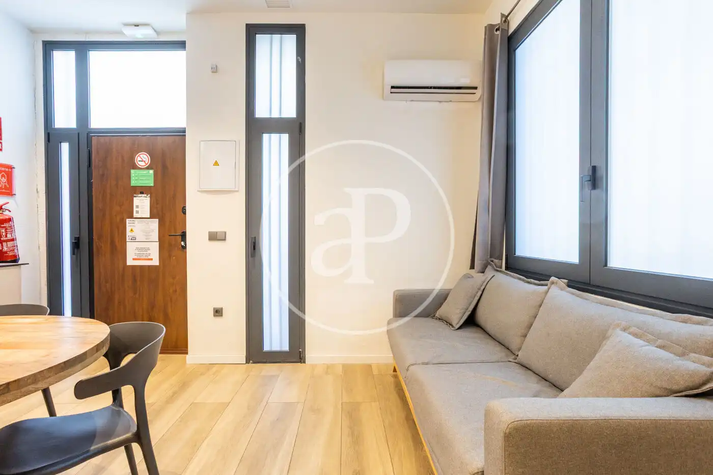 Sala d'estar de Pis en venda en  Valencia Capital amb Aire condicionat, Calefacció i Moblat