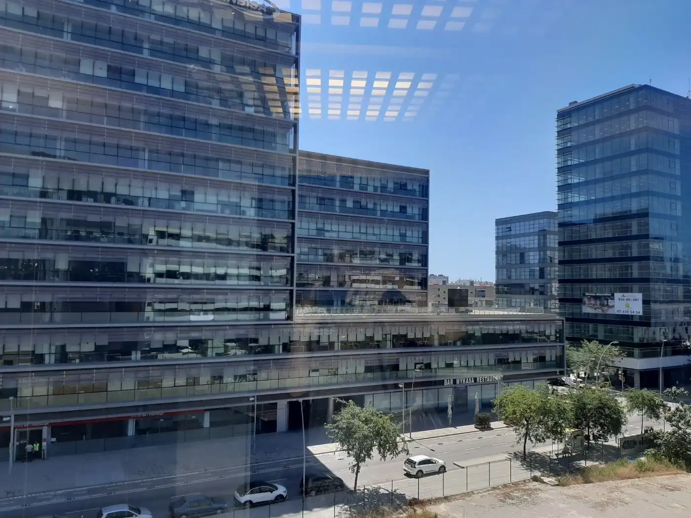 Vista exterior de Oficina de alquiler en Barcelona con Aire acondicionado