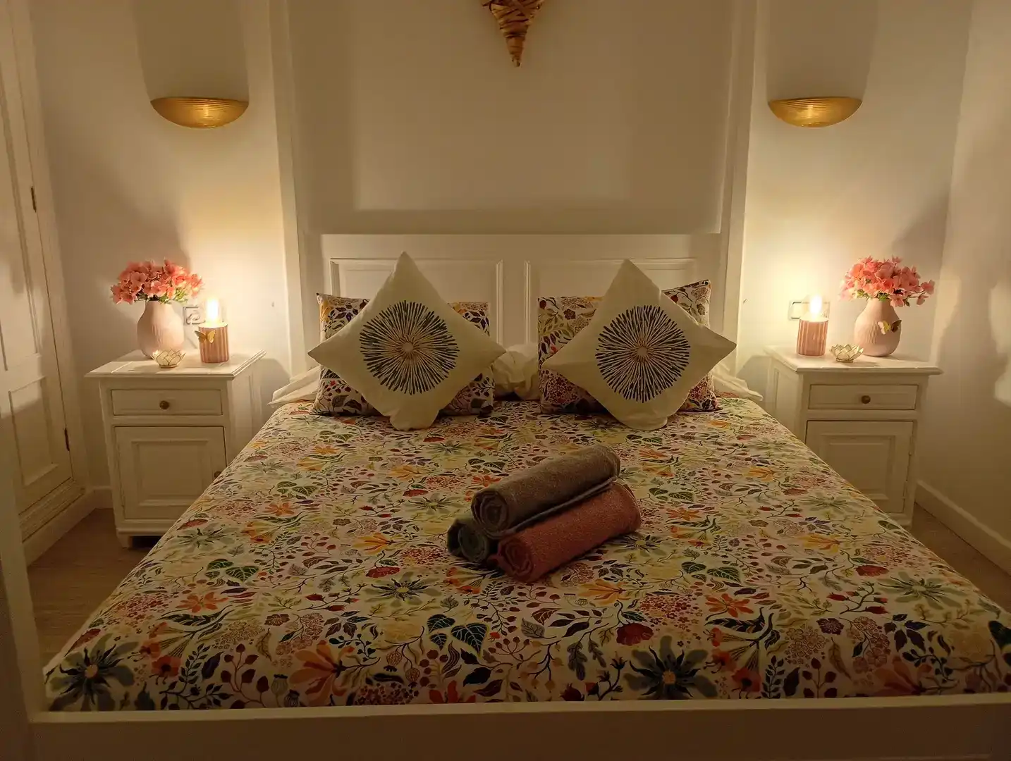 Dormitori de Casa o xalet de lloguer en Manacor amb Aire condicionat, Jardí privat i Parquet