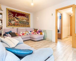 Living room of Single-family semi-detached for sale in  Madrid Capital