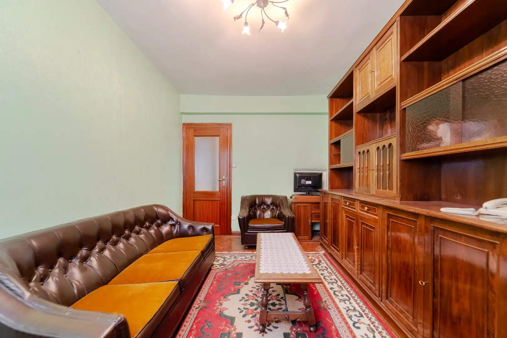 Sala de estar de Piso en venta en Madrid con Calefacción, Jardín privado y Internet