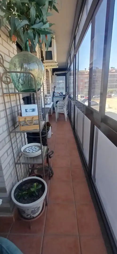 Balcony of Apartments for sale in Torrefarrera  with Air Conditioner, Heating and Storage room