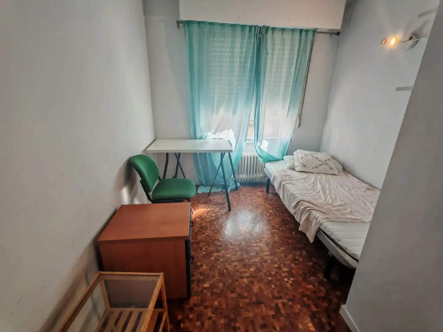Bedroom of Flat for sale in Móstoles  with Heating, Parquet flooring and Terrace