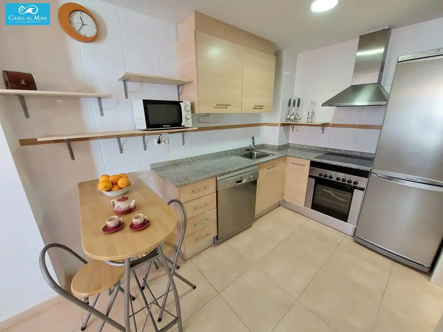 Cuina de Apartament en venda en Oropesa del Mar / Orpesa amb Aire condicionat, Calefacció i Terrassa