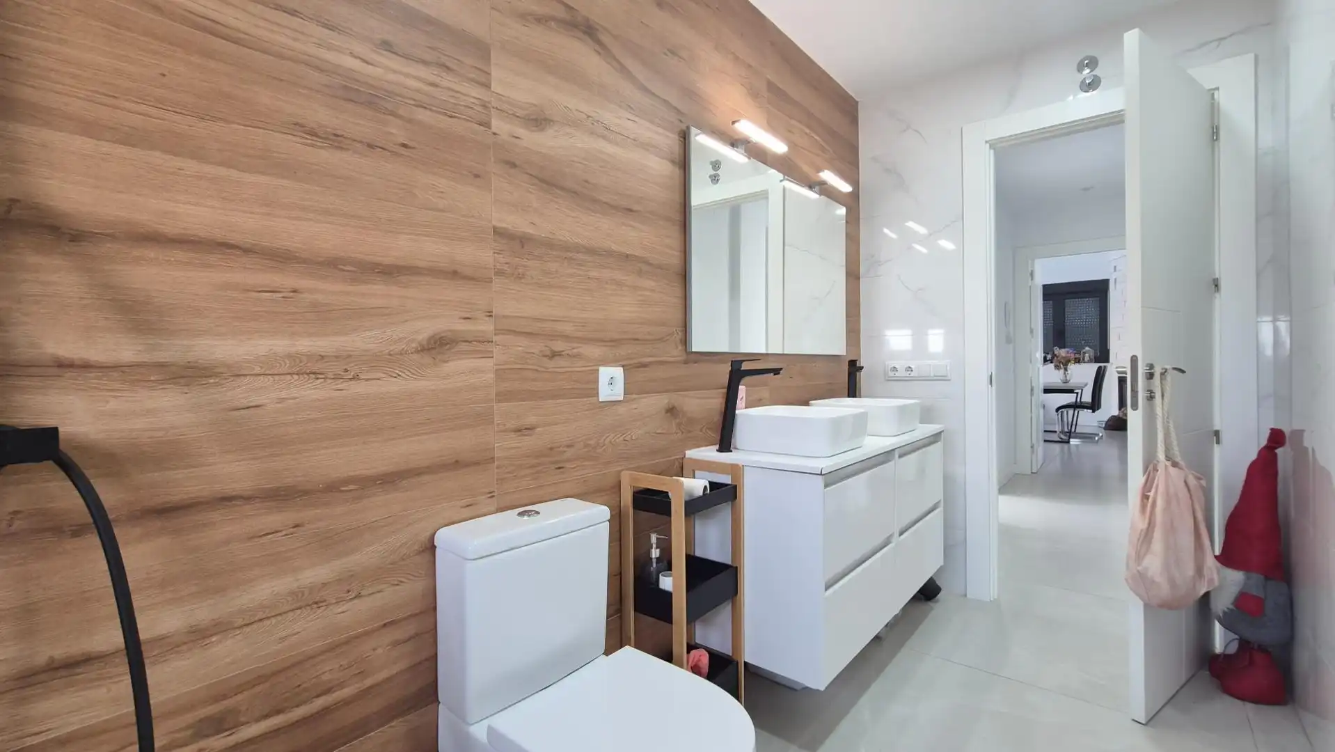 Baño de Casa o chalet en venta en Carrascal de Barregas con Aire acondicionado, Calefacción y Jardín privado