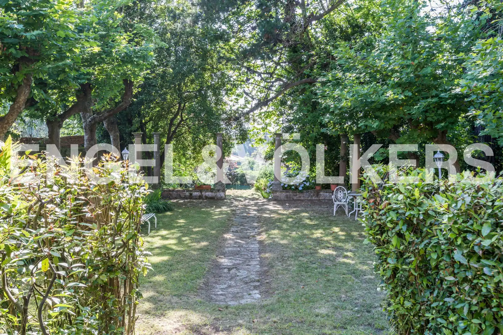 Jardín de Casa o chalet en venta en Gijón  con Calefacción, Jardín privado y Terraza