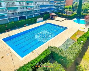 Swimming pool of Flat for sale in Santa Susanna