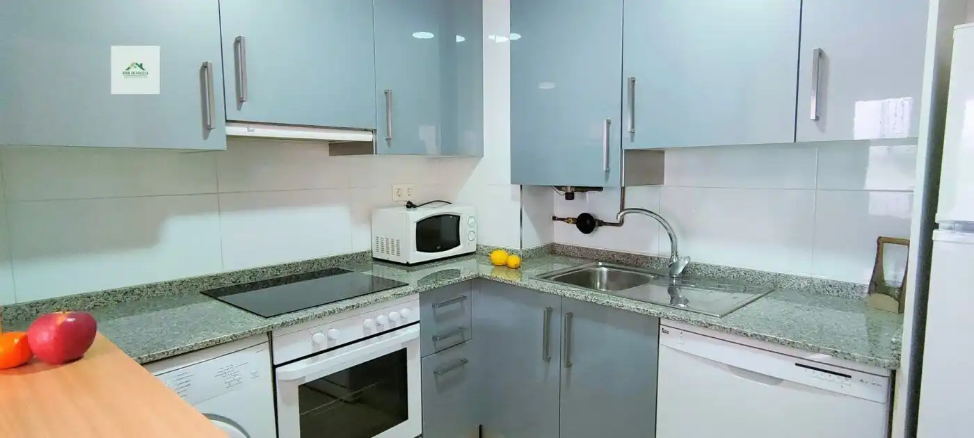 Cocina de Piso de alquiler en Huesca con Calefacción, Terraza y Amueblado