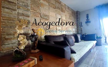 Living room of Single-family semi-detached for sale in Abrera  with Heating, Terrace and Swimming Pool