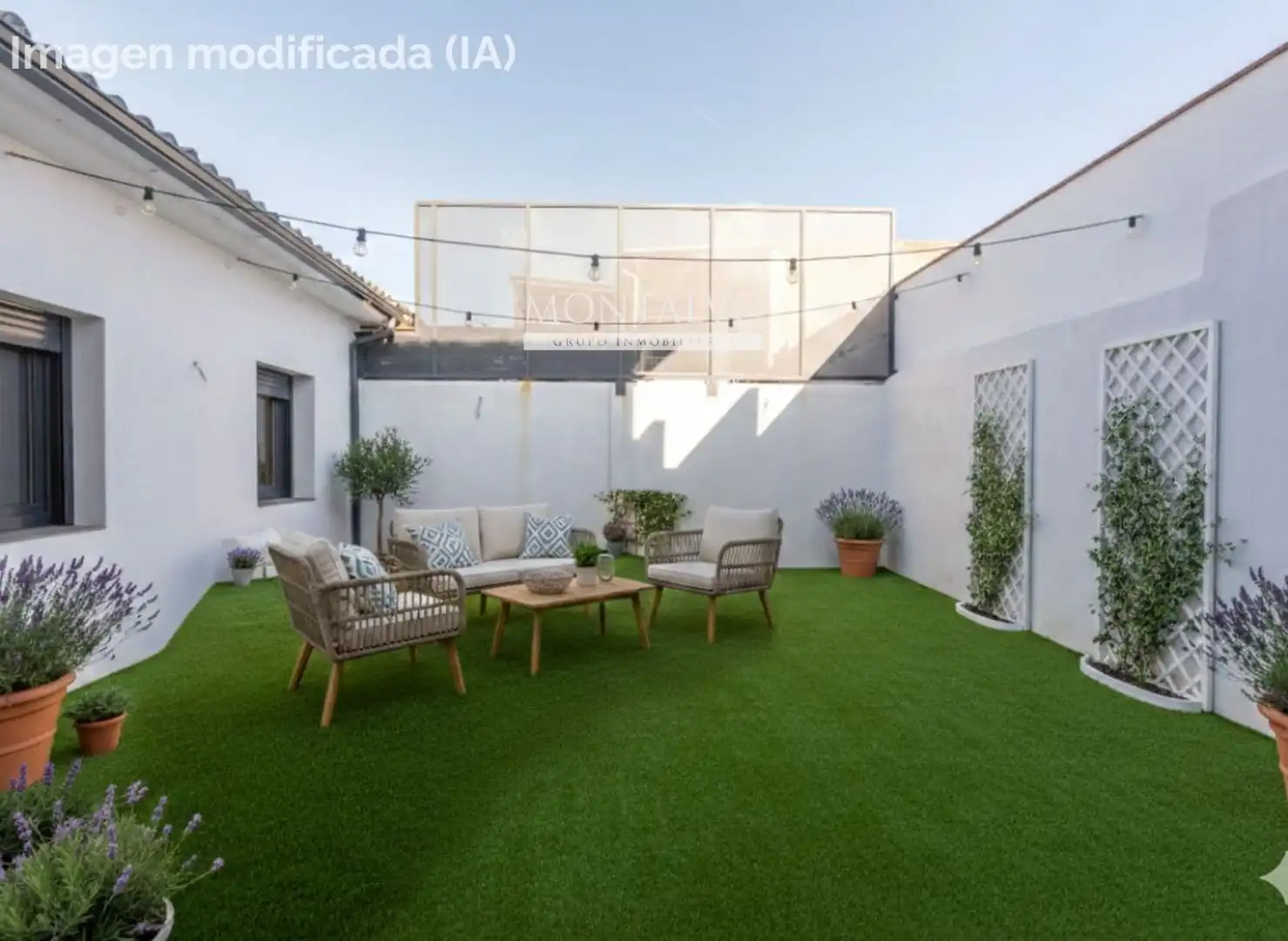 Terraza de Casa adosada en venta en Albolote